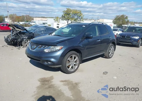 2013 Nissan Murano Le z USA, uszkodzony, nr VIN JN8AZ1MW2DW303688